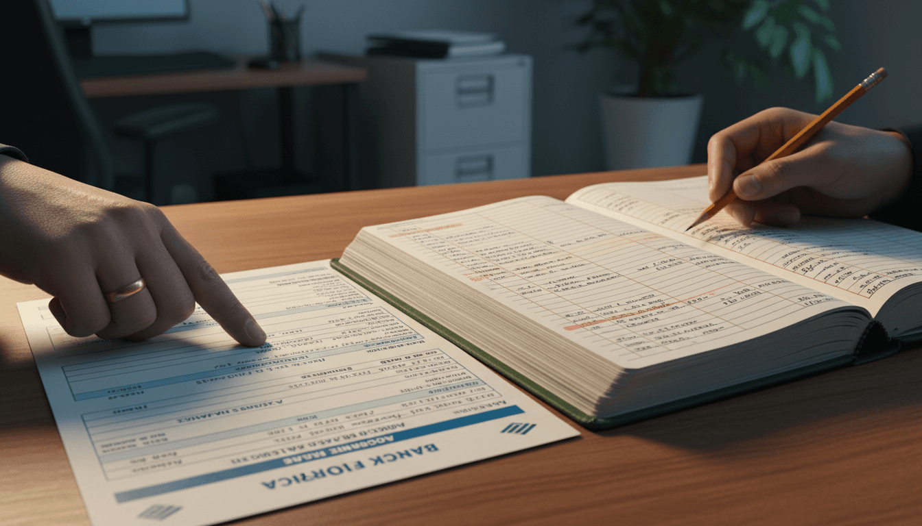 Bank Reconciliation Services